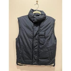 DNA Easyway Italy Mens Puffer Navy Blue Down Filled Small